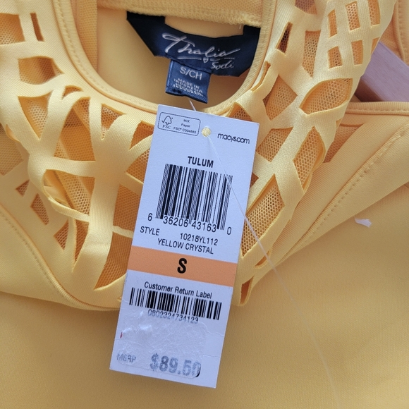Yellow dress size S - Picture 5 of 5